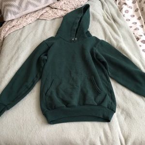 Forest green hoodie